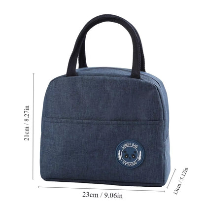 Insulated Lunch Bag Insulation Bento Pack Aluminum Foil Rice Bag Meal Pack Ice Pack Student Bento Lunch Handbag Insulation